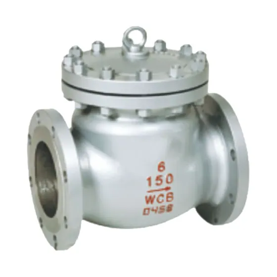 H44H American Standard Carbon Steel Flange Check Valve