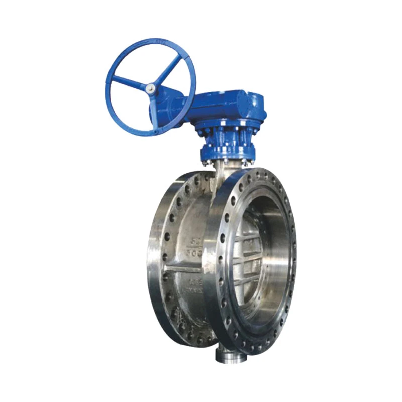 ZGV D343W butterfly-valve exterior with disc, body and handwheel operator.