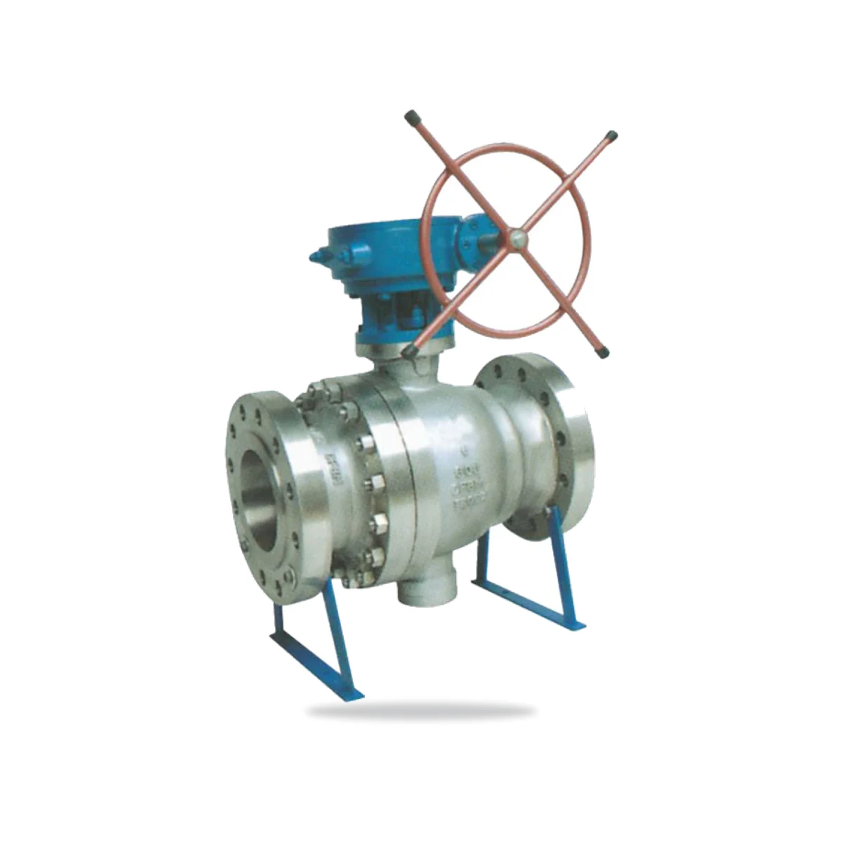 Q347F-150LB Worm Gear Fixed Flanged Ball Valve
