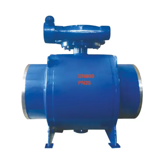 Q367F-16/25/40 Large caliber fully welded ball valve