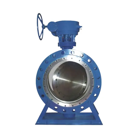 D343H Triple Eccentric Multilayer Hard Seal Flange Butterfly Valve