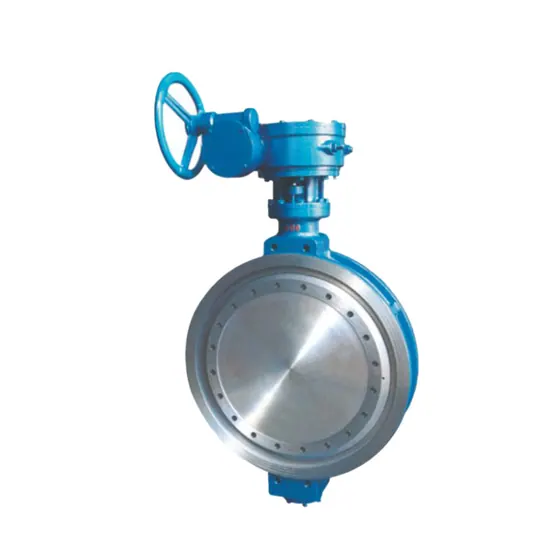 D373H Carbon Steel Wafer Hard Seal Butterfly Valve