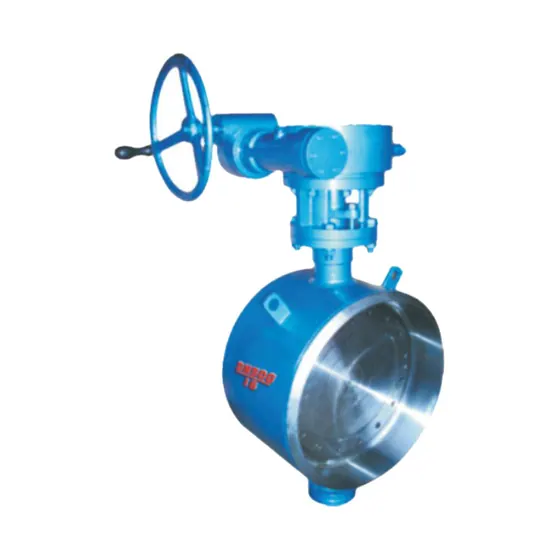 S363H Worm Gear Welding Butterfly Valve