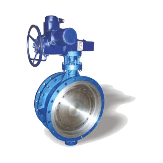 SD343H expansion flange butterfly valve
