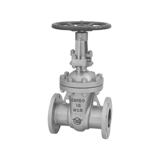 B24H-16C Extended Rod Corrugated Pipe Gate Valve