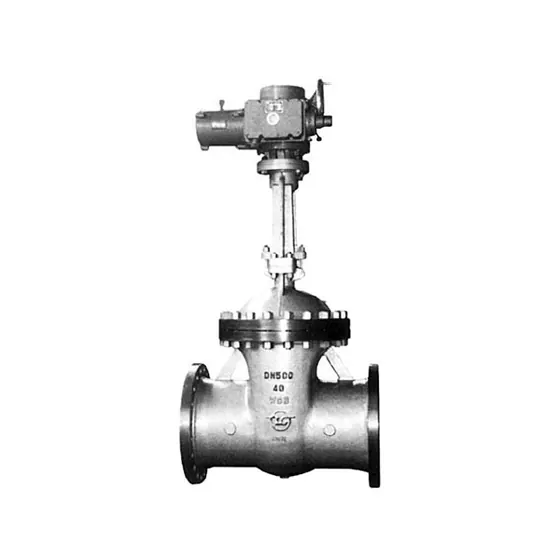 Z940, Z941 electric, hydraulic, positive/bevel gear driven flange gate valve
