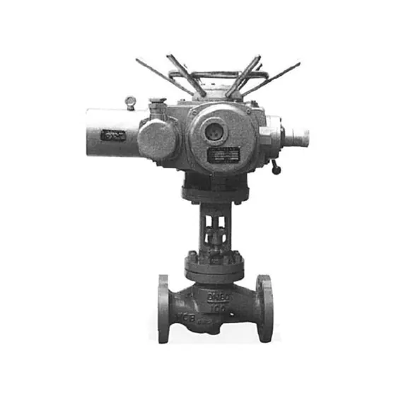 J941、J641 electric/spur gear flange globe valve