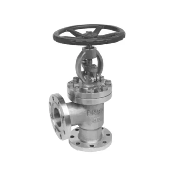 J44, L44 angle globe valves