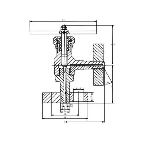 J44、L44 angle globe valves