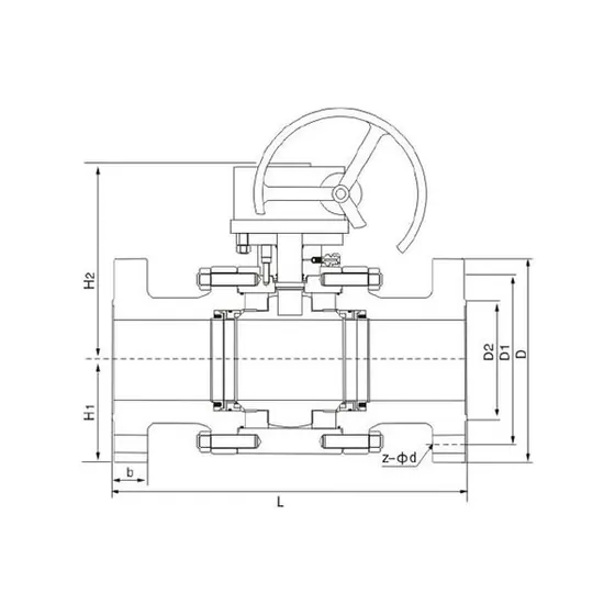 Q47 and Q947 forged steel pipeline ball valves