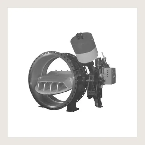HD74 1/3X (H) Hydraulic Control Slow Closing Check Butterfly Valve