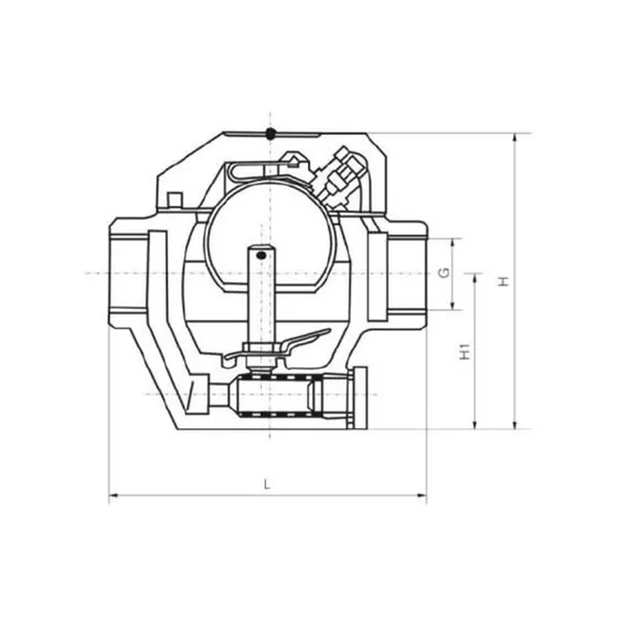 CS15, CS45 semi free floating ball steam trap valve