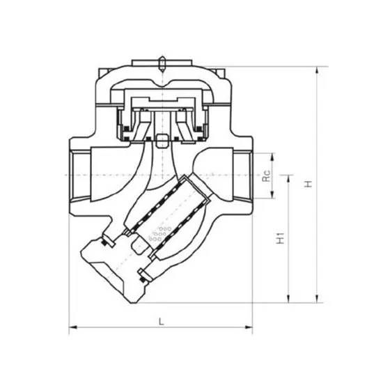 CS19, CS49 disc-shaped drain valves