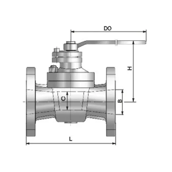 Integrated upper mounted floating ball valve