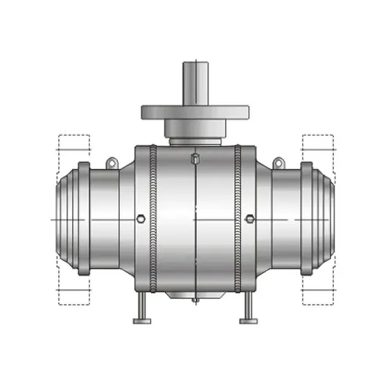 Fully welded ball valve Class900/1500/2500