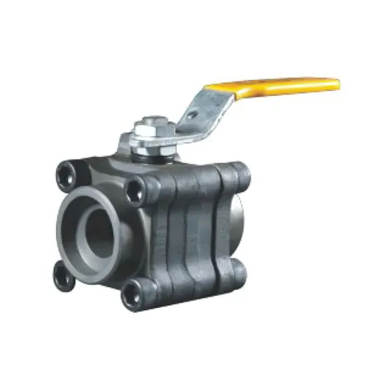 Three piece forged steel ball valve Class800/1500