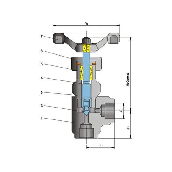 angle globe valve
