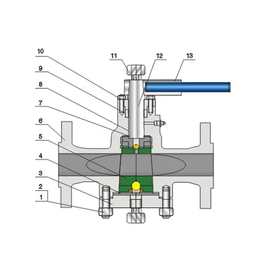 Pressure balanced side mounted oil sealed plug valve